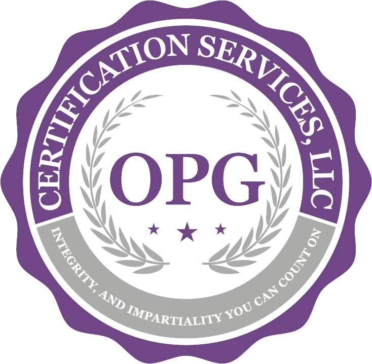 OPG Certification Services, LLC logo