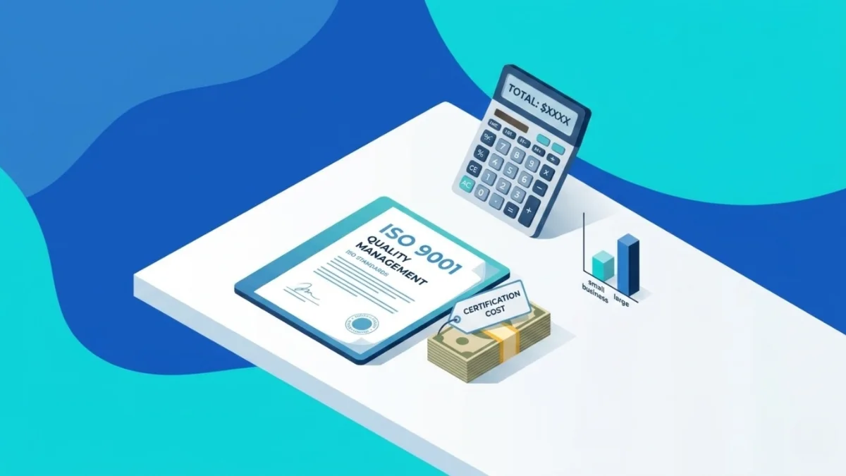 How Much Does ISO 9001 Certification Cost?