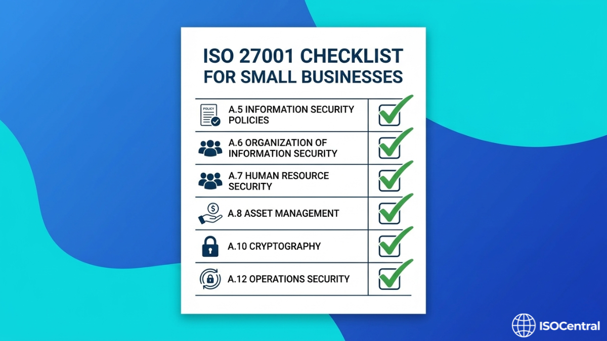 ISO 27001 Certification Checklist for Small Businesses